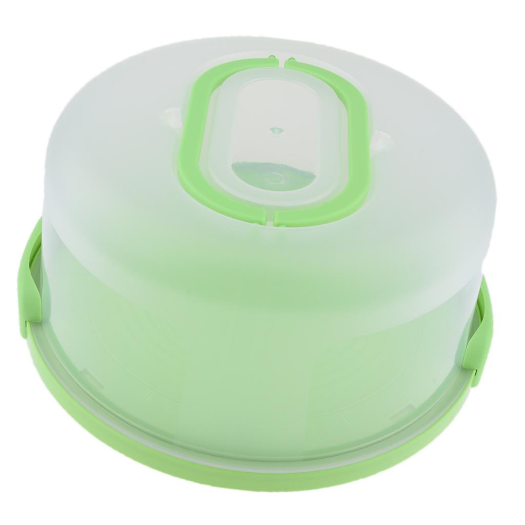 Clear Plastic Cupcake Cake Muffin Case Holder Container Box With Dome Cover Portable Cake Carrier Plastic Cupcake Container