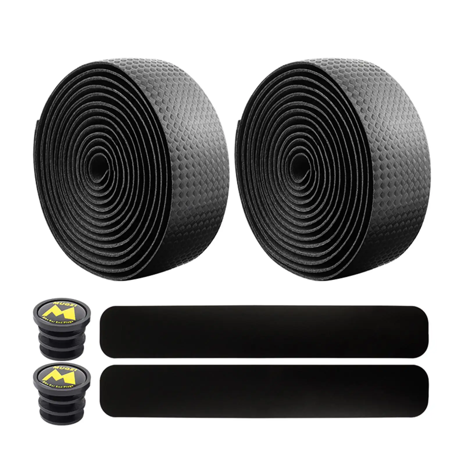Bike Handlebar Tapes Handle Bar Wraps Mountain Bar Tape with End for Road Bikes
