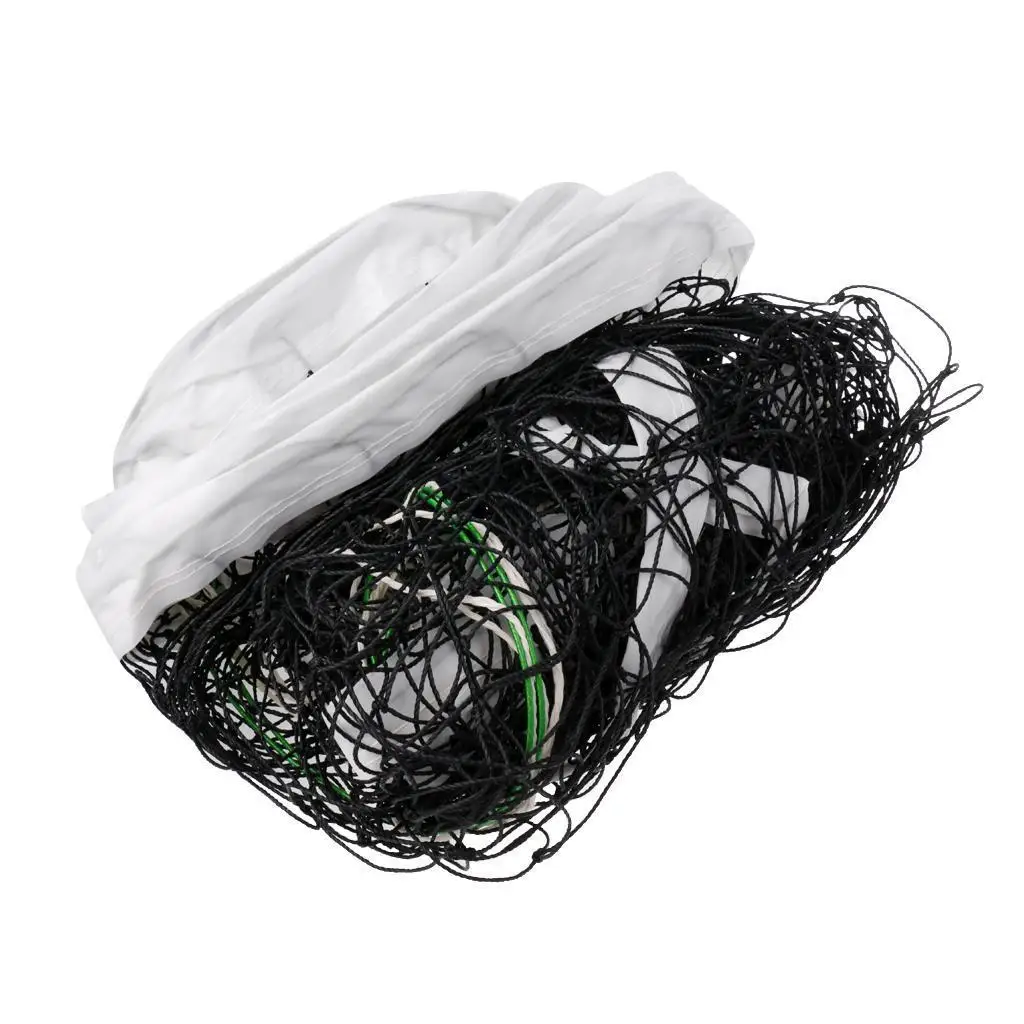 Official Standard Size Volleyball Net Mesh With Steel Cable And Storage Bag