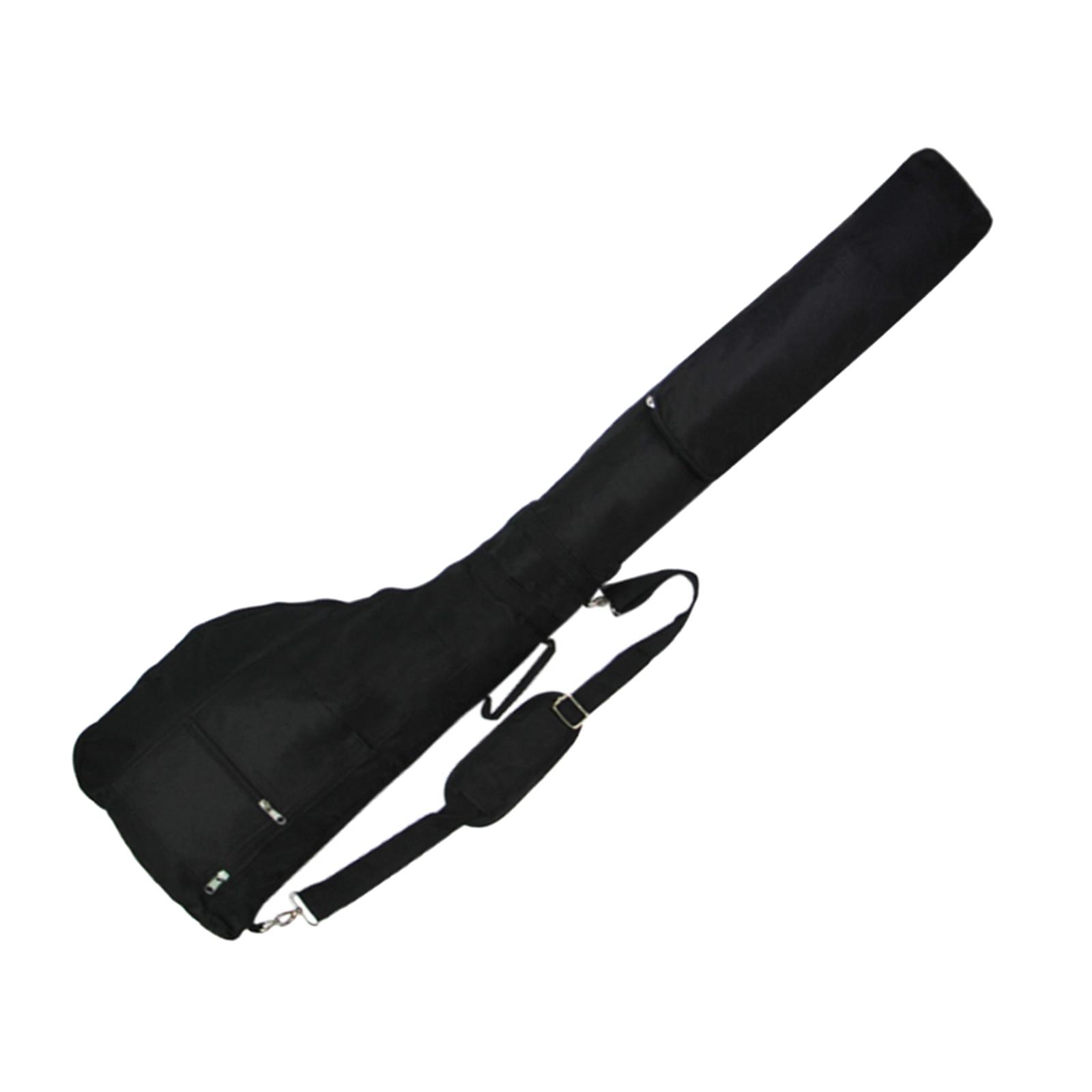 Portable Golf Club Bag Foldable Zippered Lightweight Travel Bag Sunday Bag w/ Carry Handle & Shoulder Strap Clubs Holder Case