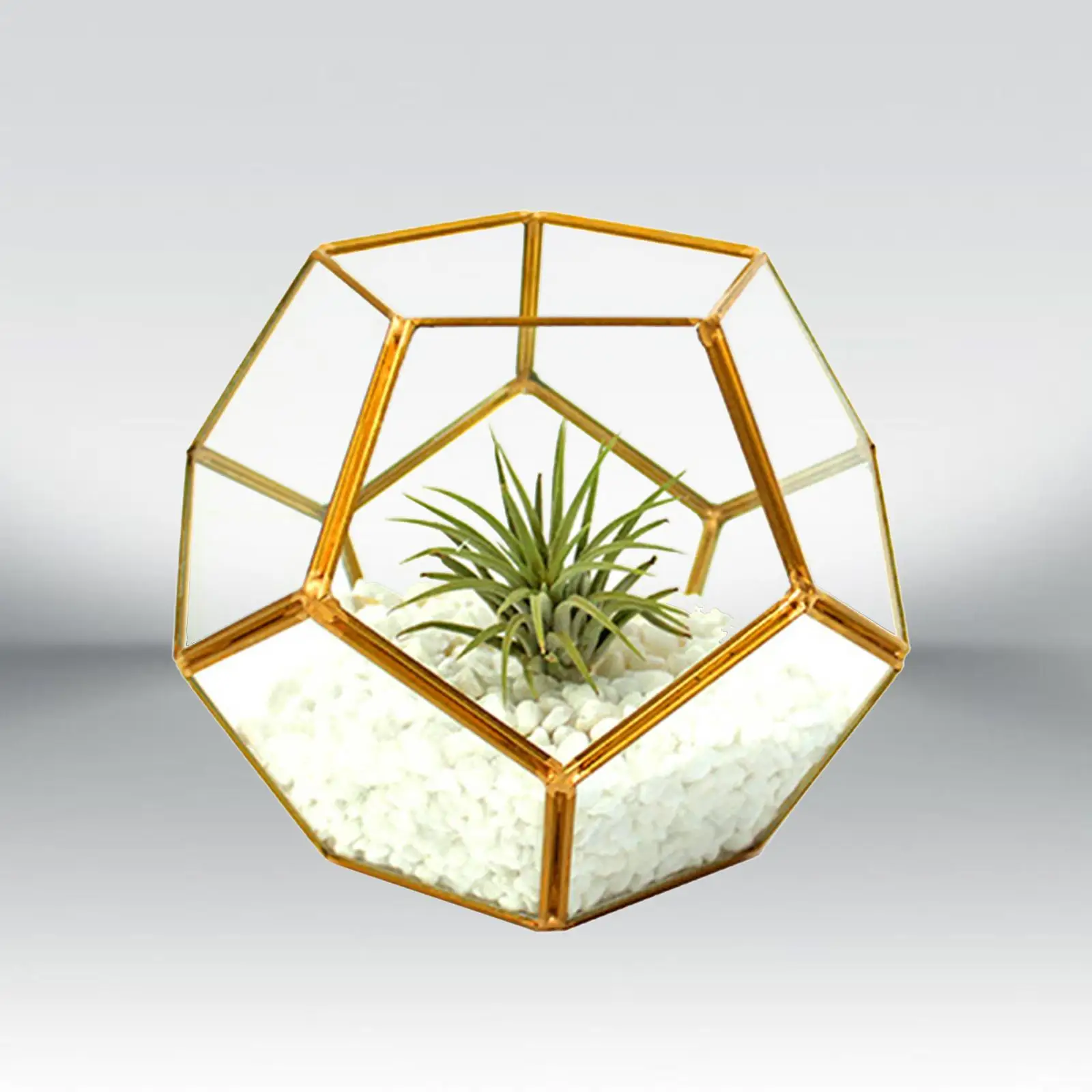 Glass Ornaments, Geometric Terrarium, Geometric Planter for Succulent, Cacti, Fern Air Plants Decor Gift