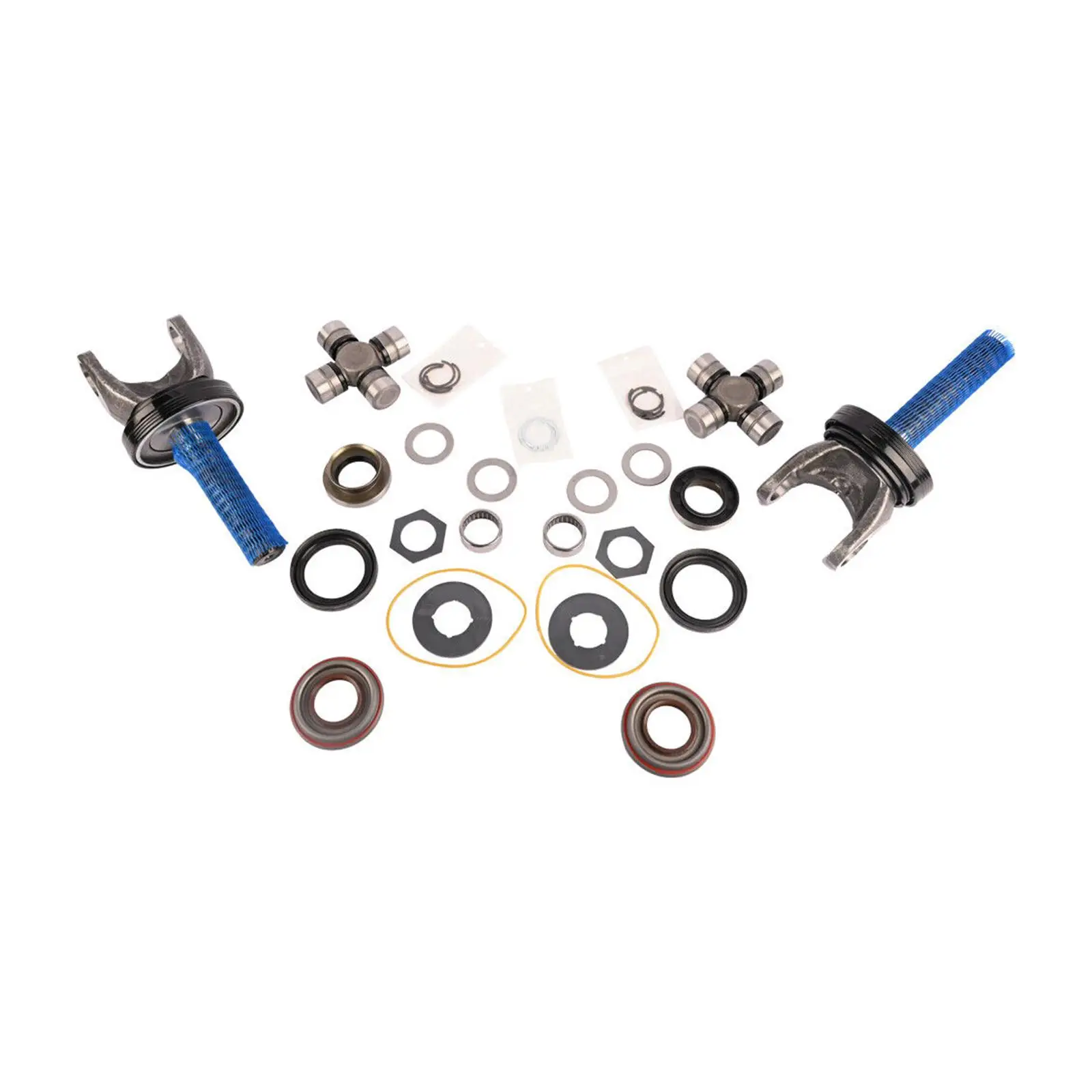 Outer Front Axle Stub Shaft U Joint Bearing and Seal Set 550759 700238-2x SPL55-3x for Dana 50 60 Convenient Installation