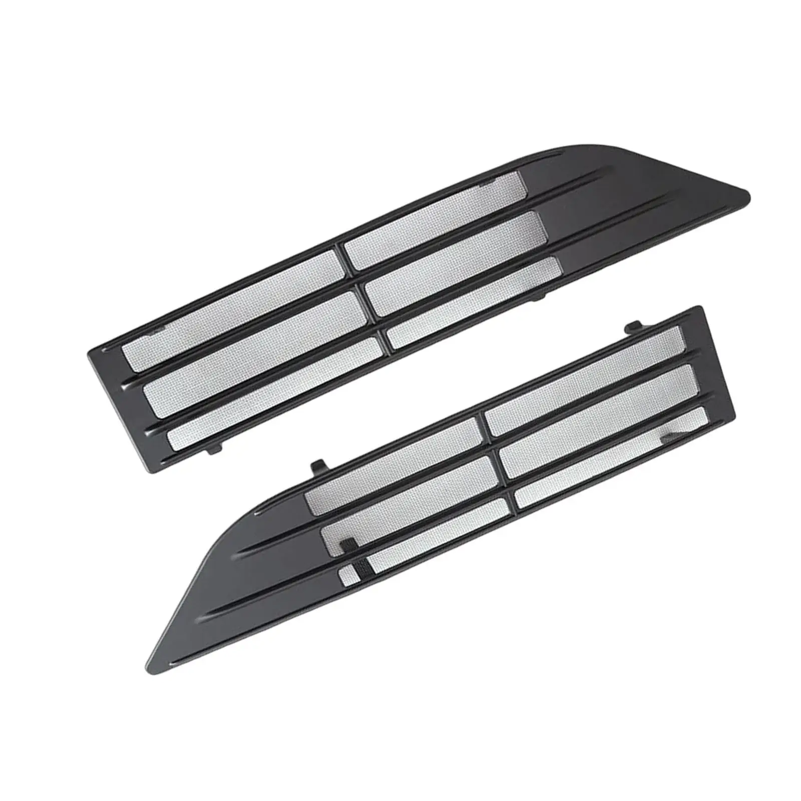 2Pieces Front Grille Mesh Durable High Performance for Byd Yuan Plus