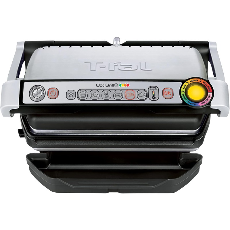 Title 1, OptiGrill Stainless Steel Electric Grill 4 Serv...