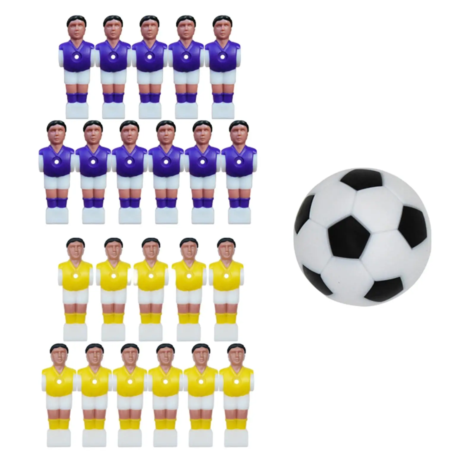 Foosball Men Replacement Football Players Figures Table Football Men Football Machine Accessories Soccer Table Player