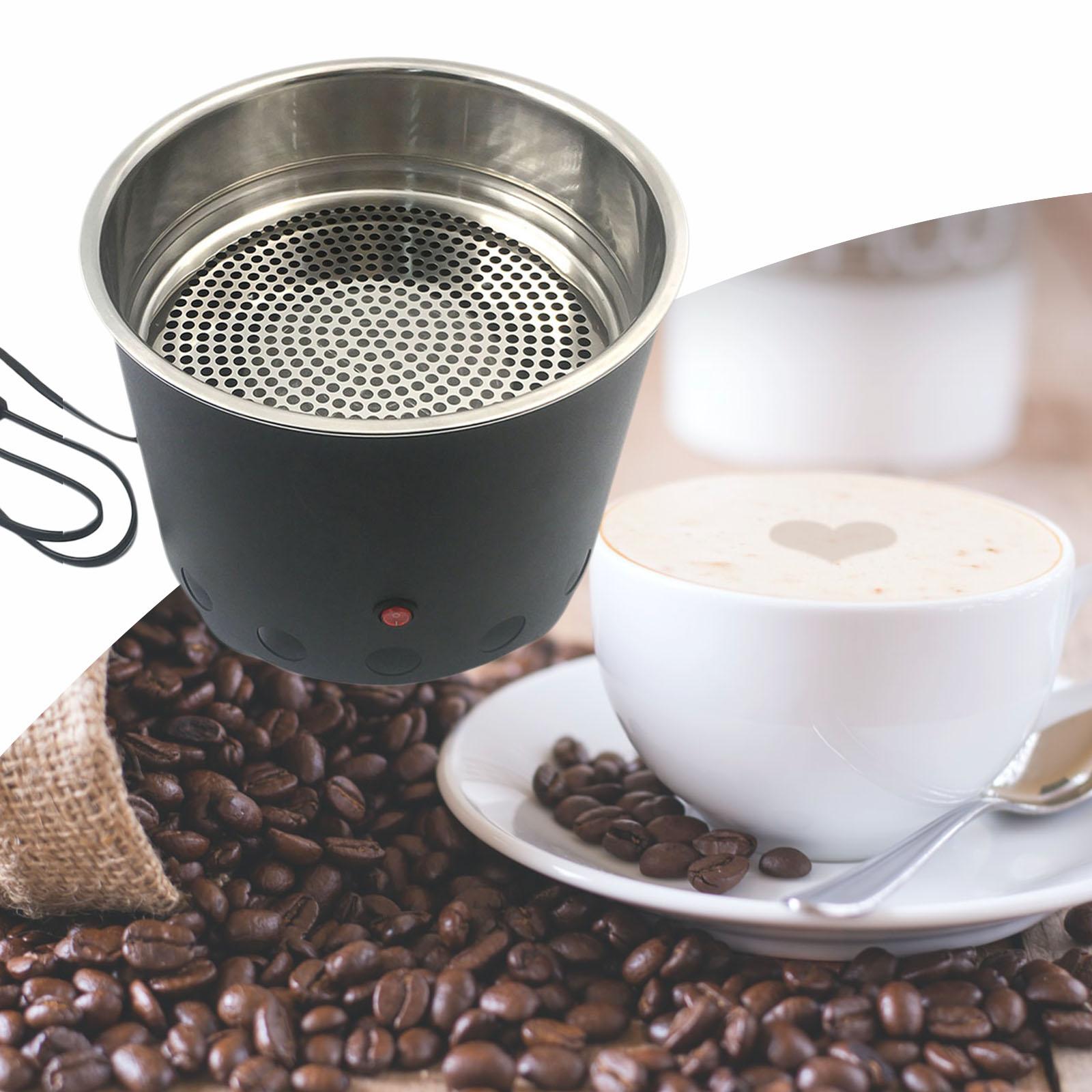 220V 1.32lb Electric Coffee Bean Cooling Machine with Filter Stainless Steel