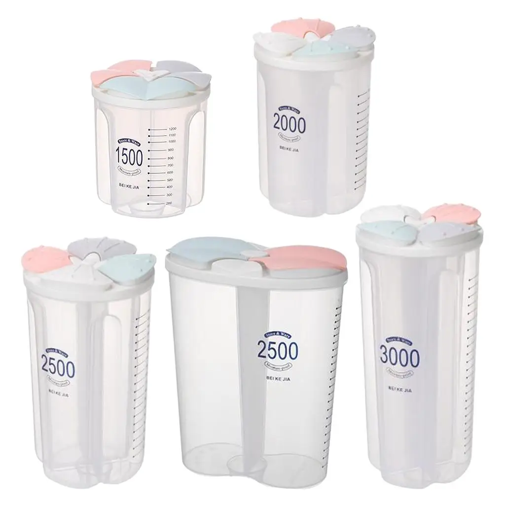 Divided Box Organizer Clear BPA  Case Storage Container