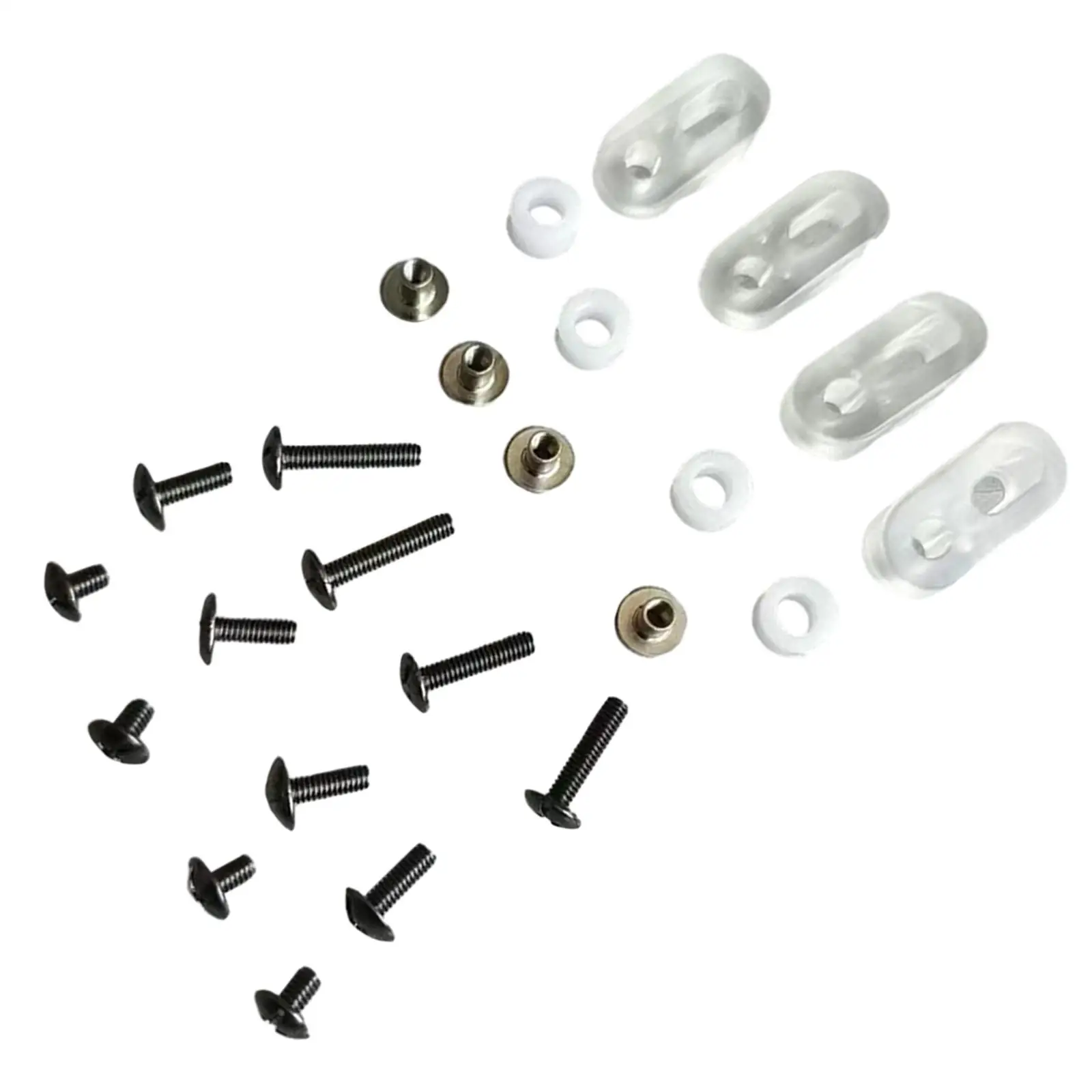 Ice Hockey Visor Hardware Kit Screw Washers Nuts Spare Parts Accessories