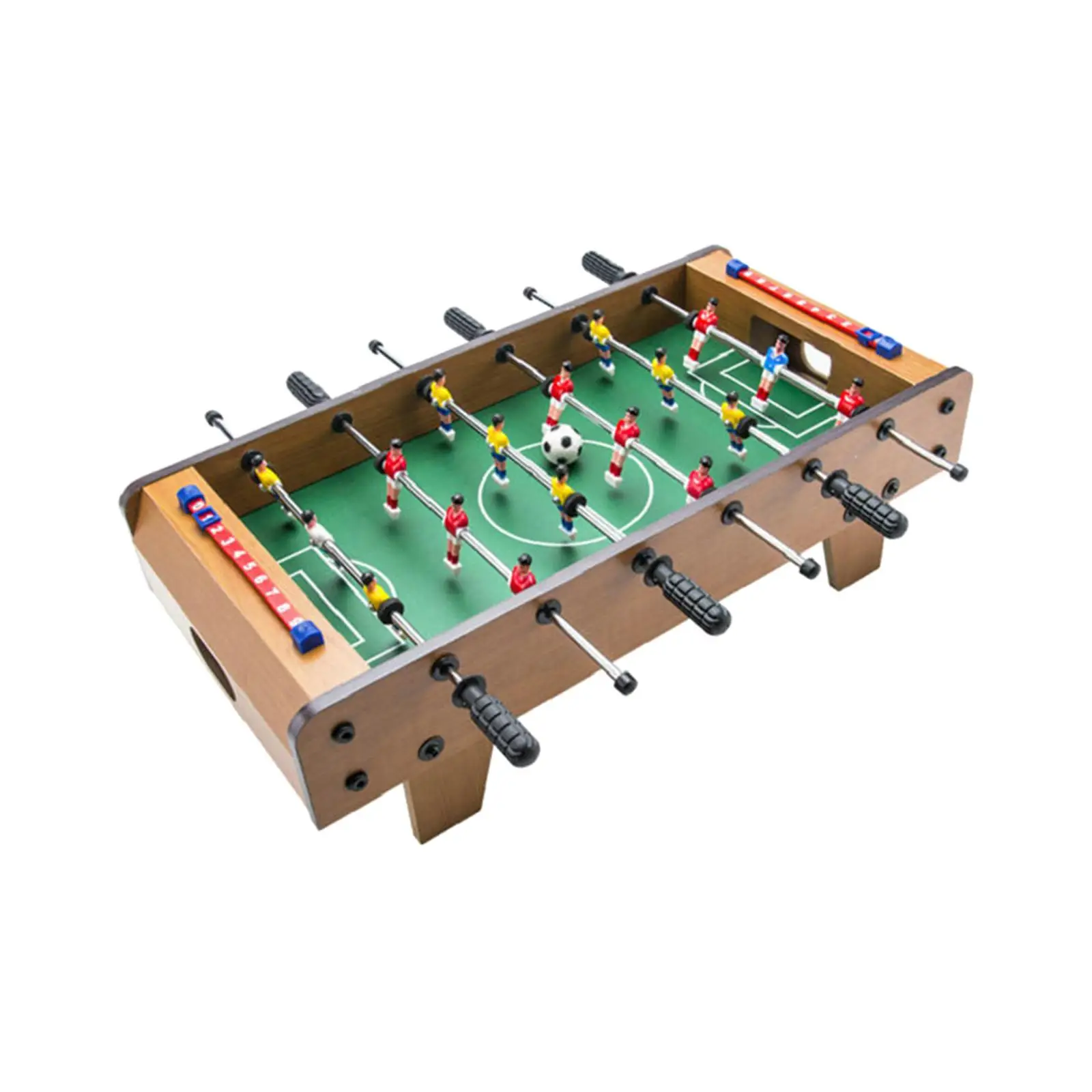 Mini Table Top Football Game Family Game Table Soccer Playing Competitive Soccer Games for Children Kids Parent Birthday Gifts