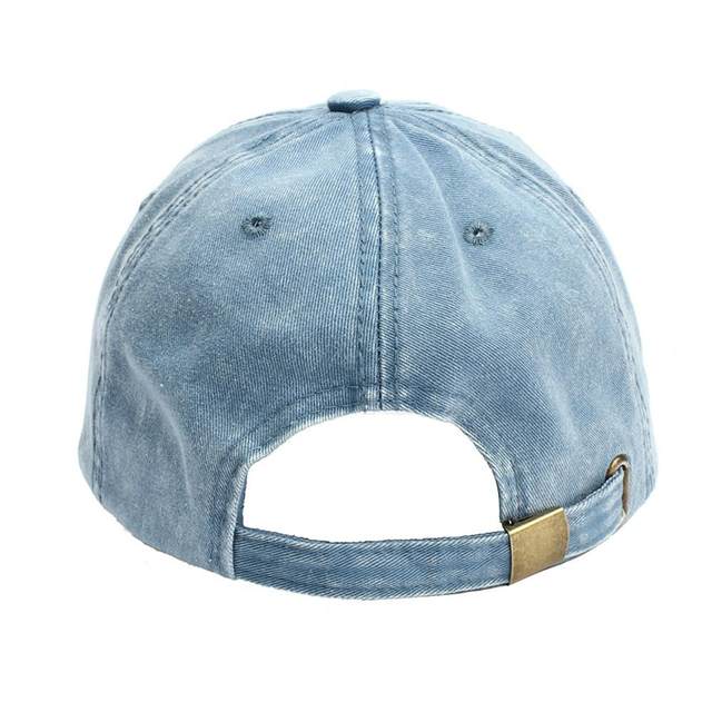 Vintage Baseball Cap Hip Hop Washable Cotton Adjustable Cap Hats