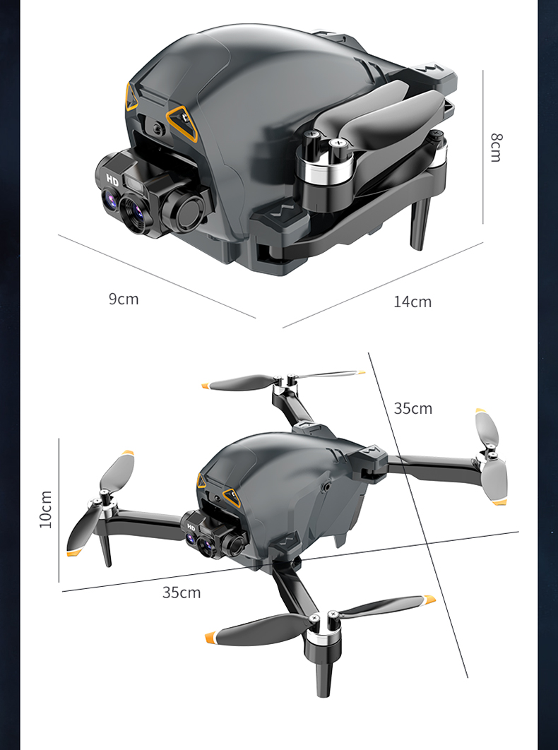 Title 16, Nouveau Drone S177 4K professionnel pour éviter...