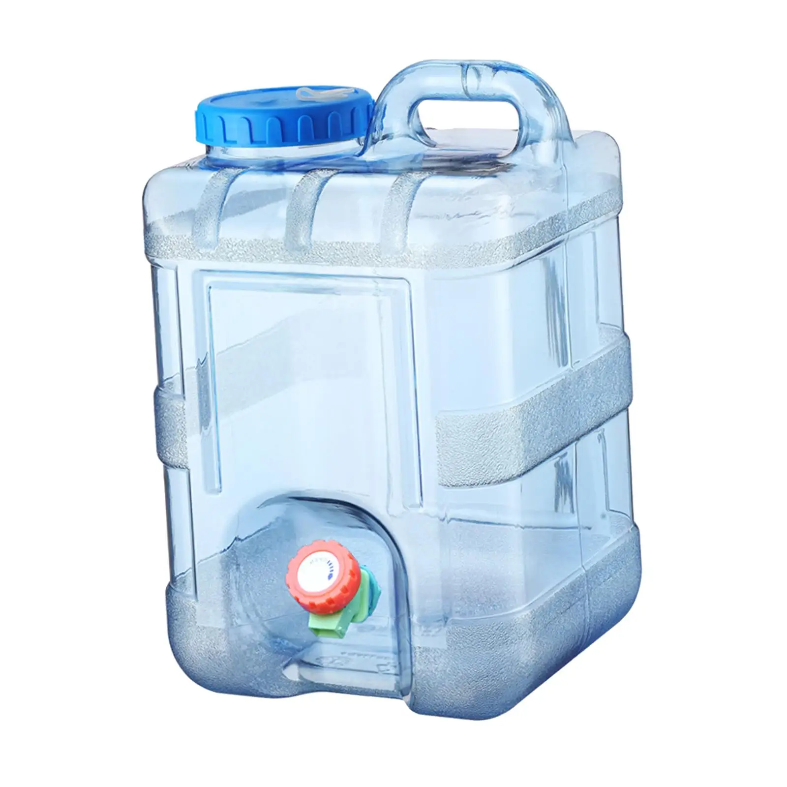 10L Capacity Water Container with Spigot Drink Dispenser Water Tank for Car