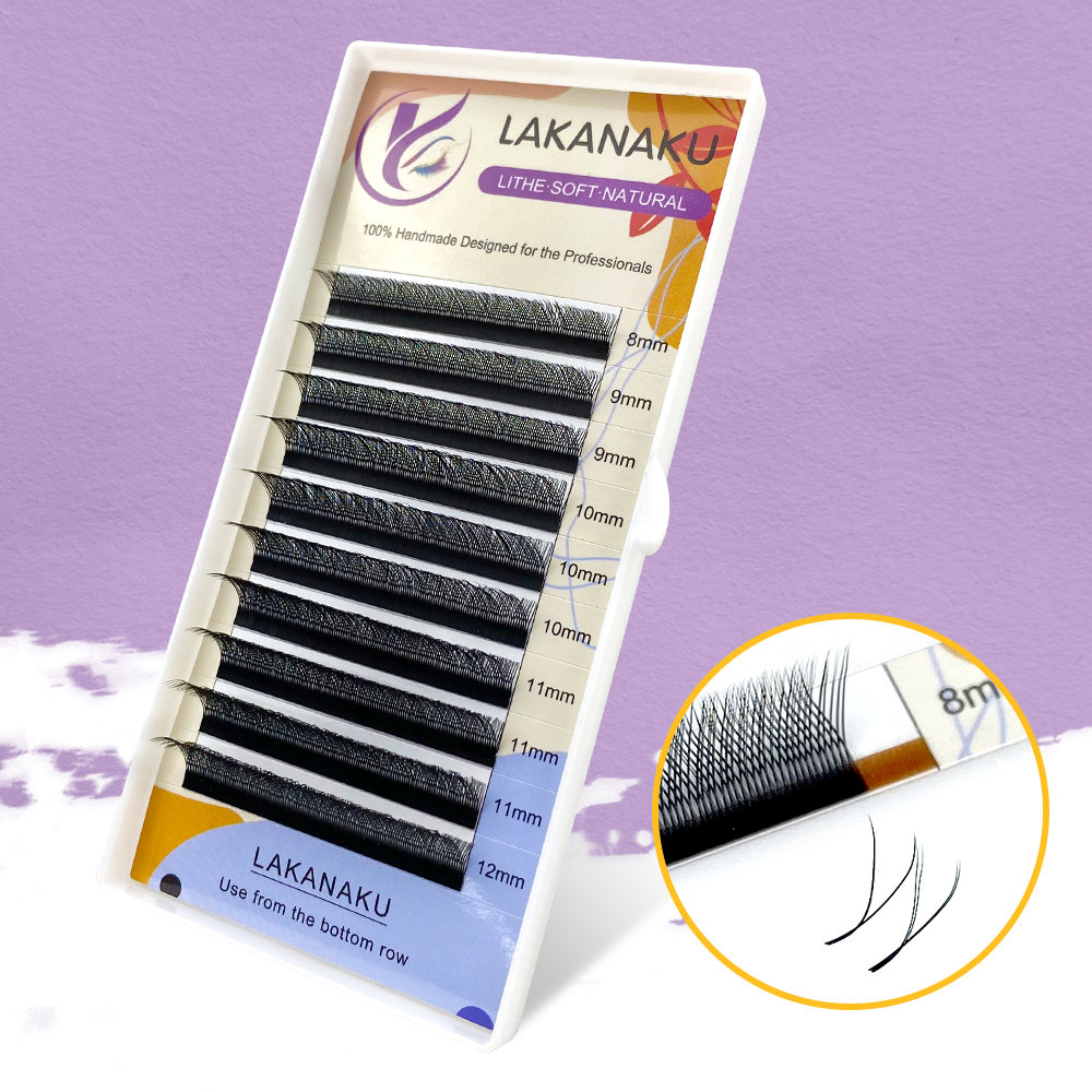 Best of LAKANAKU Y Shape Eyelashes Extension YY Eyelash Cilia And Brazilian Volume Soft Faux Mink YY Lashes Y Cilios Reviews & Tips