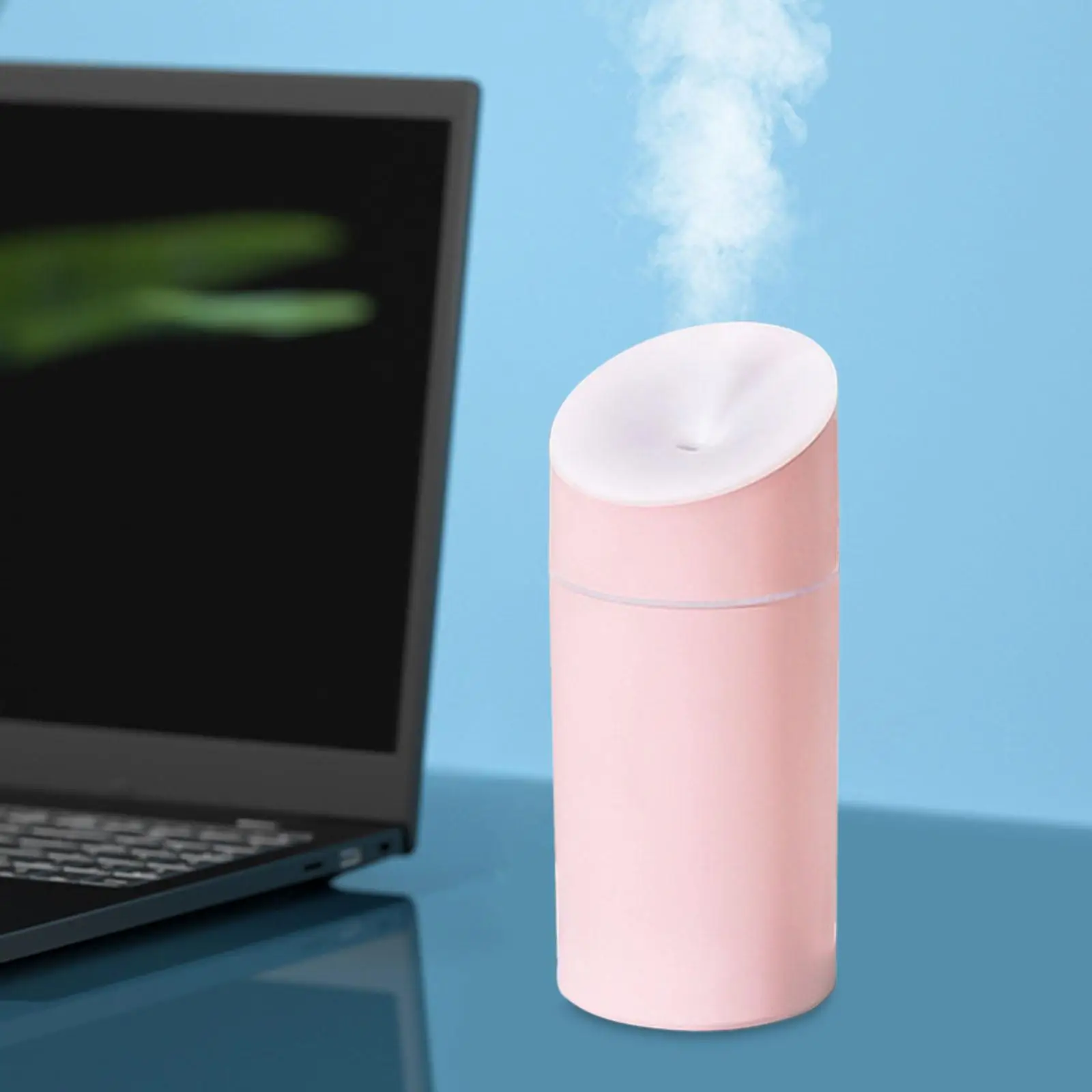 Air Humidifier USB Night Lamp Adjustable Mist Mode for Home Desktop Office