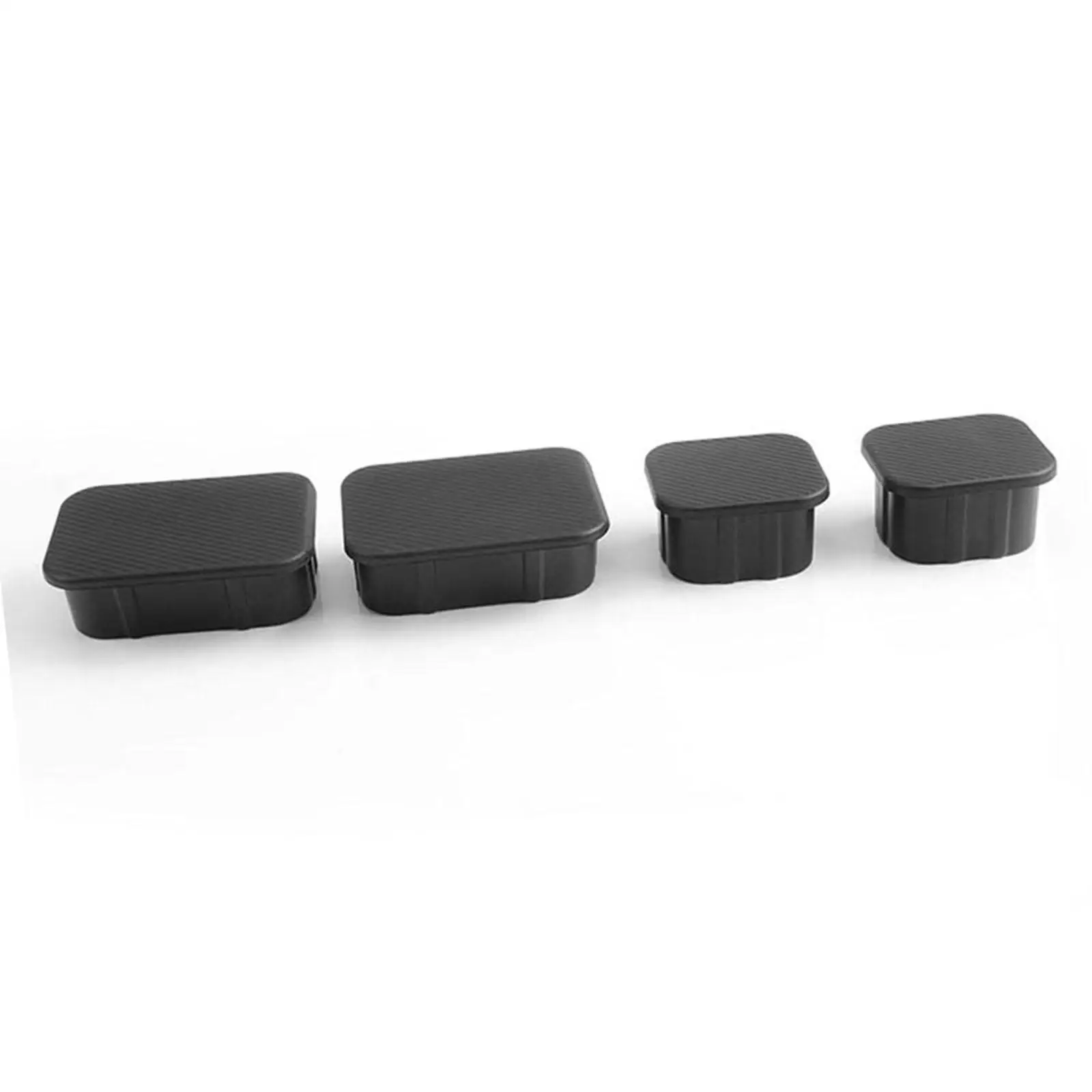 4x Front Axle Plug Professional Easy Installation Black for Ford Bronco