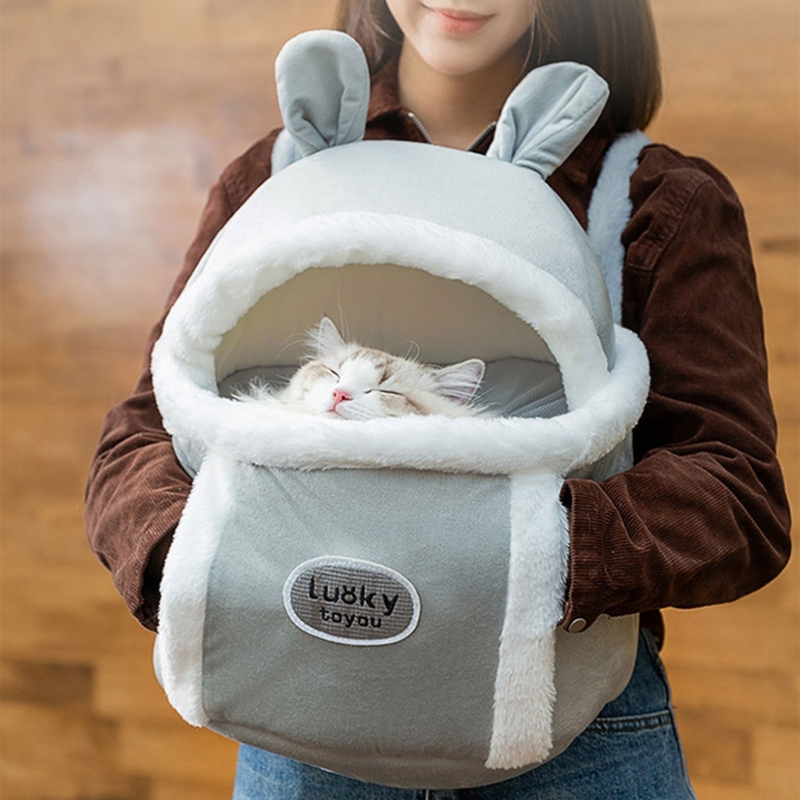 Title 1, Mochila de pelúcia para gatos pequenos cães por...