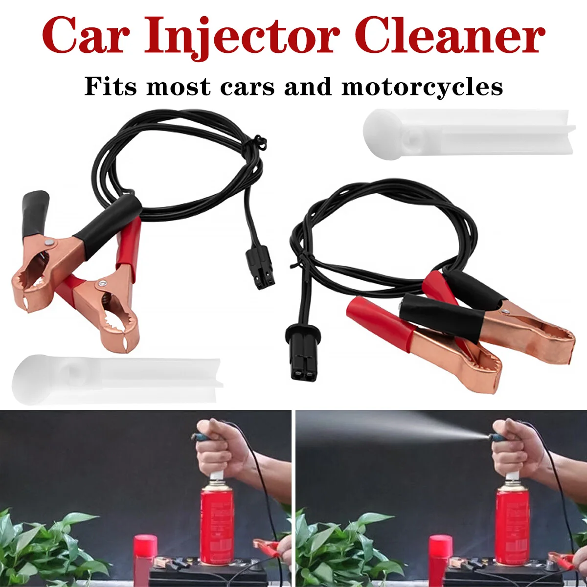 Tanio Car Fuel Injector Cleaner Tool Vehicle Motorcycle Fuel Cleaning sklep