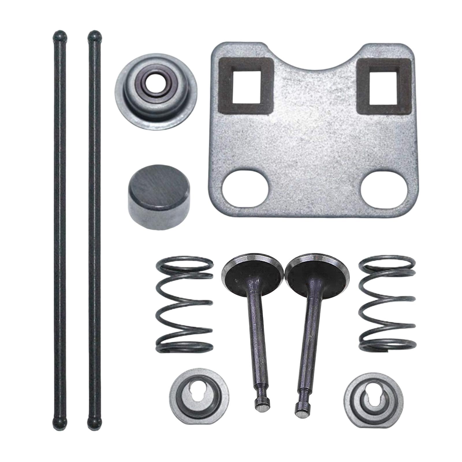 11x Engine Intake Exhaust Valve Kit Parts Guide Plate Parts for Honda Gx160 Gx200