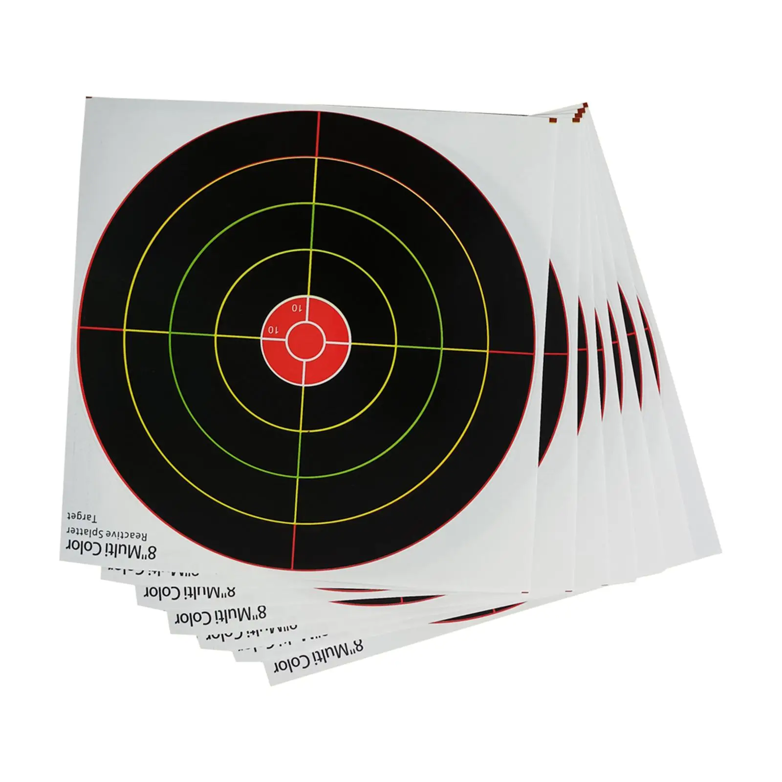 8` Self-  Paper Sheets Shooting Training  Accessories