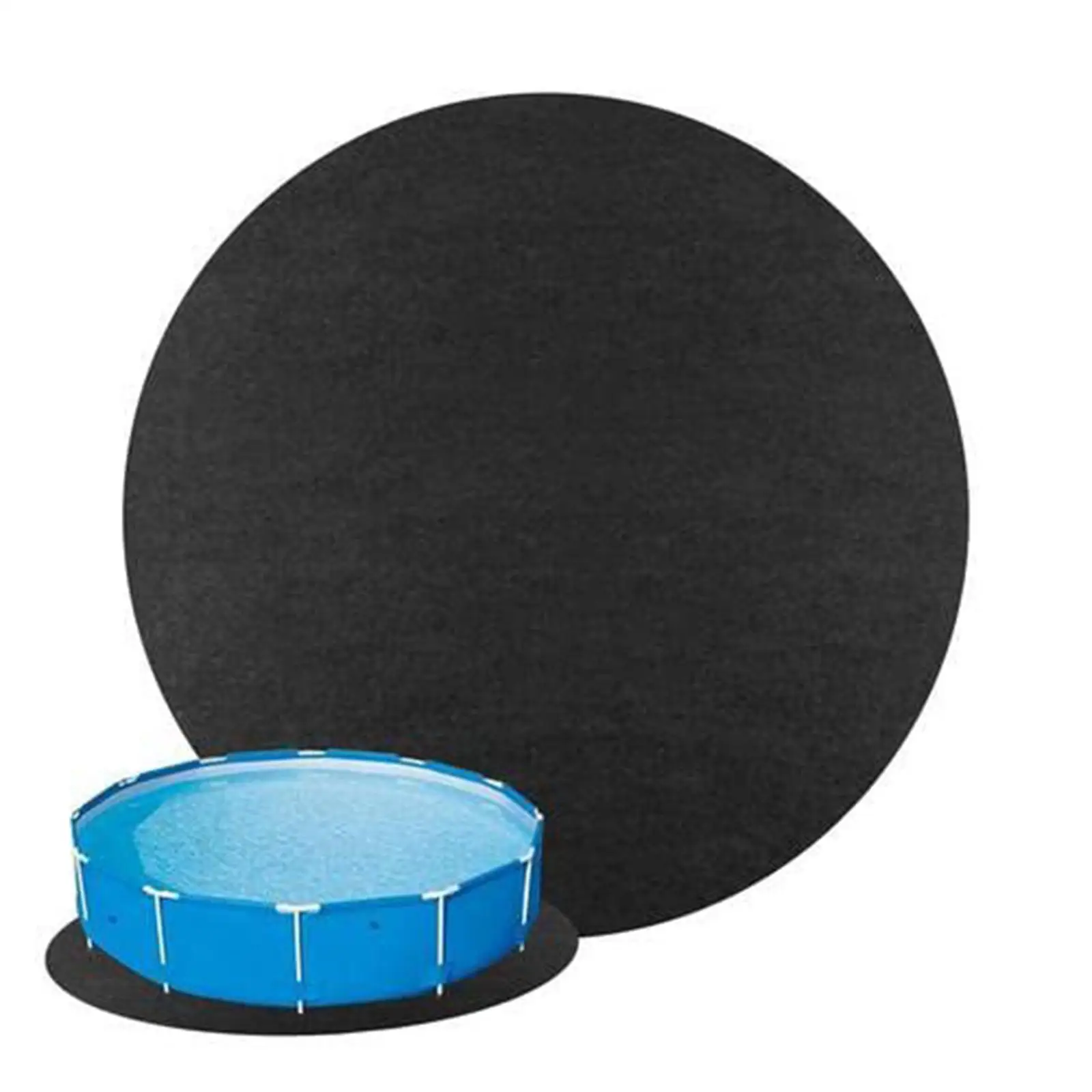 Swimming Pool Mat, Protect Your Pool Foldable Summer above Ground pads, for 4m Swimming pool Inflatable pool