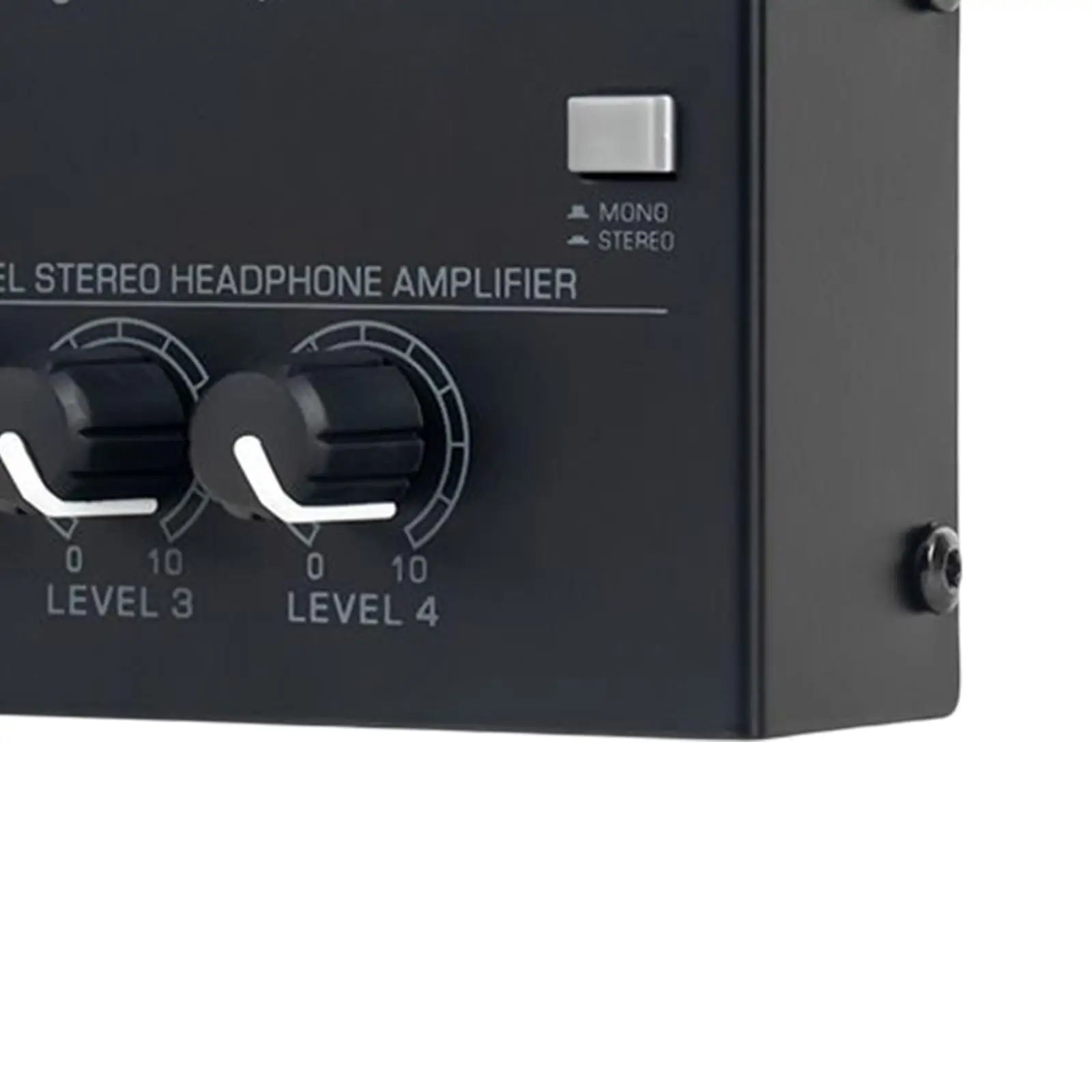 Stereo Headphone Amplifier Stereo Audio Amplifier 4 Channel Multi Channel Studio Headphone Splitter Amplifier for Sound Mixer