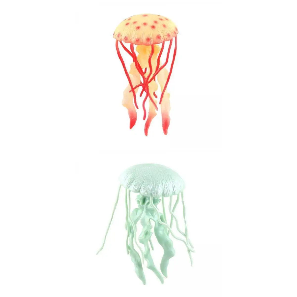 2Pcs Jellyfish Model Marine Creatures Model Sea Animals Toys Children Kids