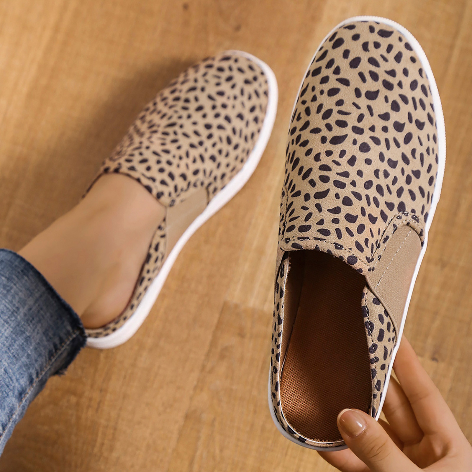 Coral Wedge Shoes Slip On Shoes For 