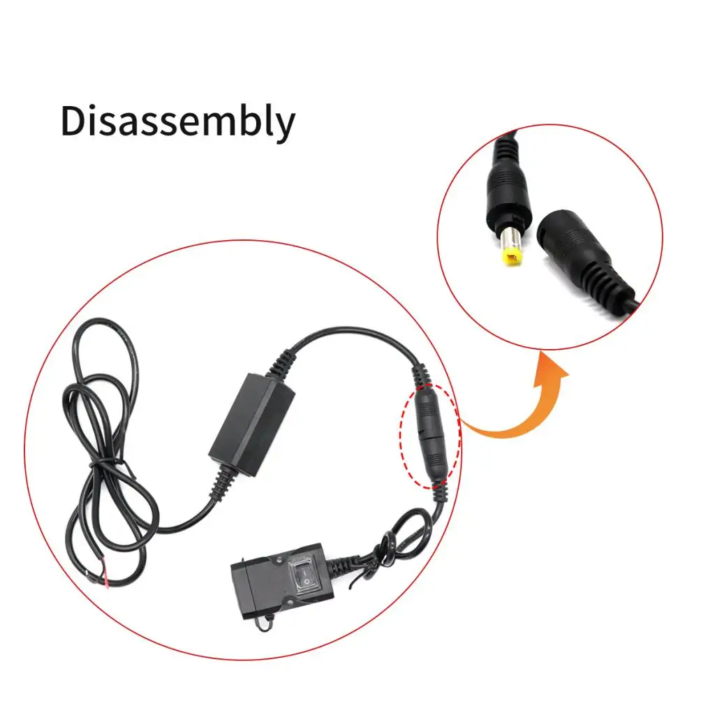 Dual USB Ports Dashboard Mount Charger Socket for Motorcycle Handlebar