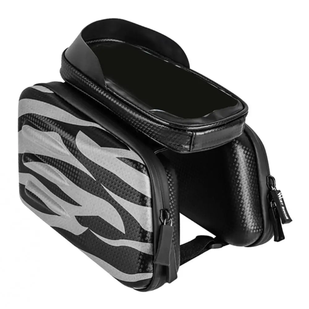 Waterproof Smartphone Pannier For Bike Frame, Bag Pannier Bike Screen