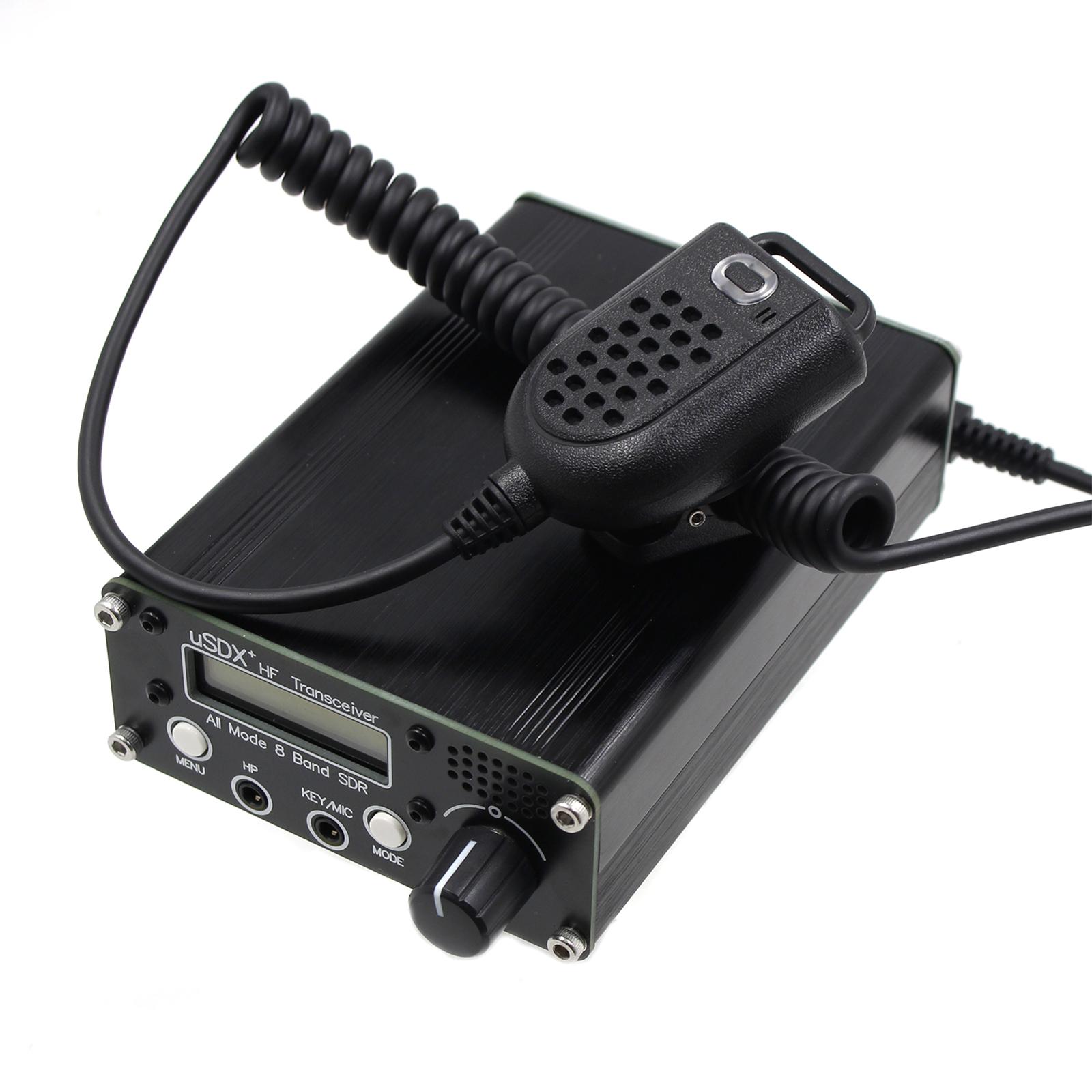 1 Set Usdx+Plus V2 All Mode SDR Ssb Qrp Portable FM AM 8 Band 10/15/17/20/30/40/60/80M Durable Recorder HF CW Transceiver