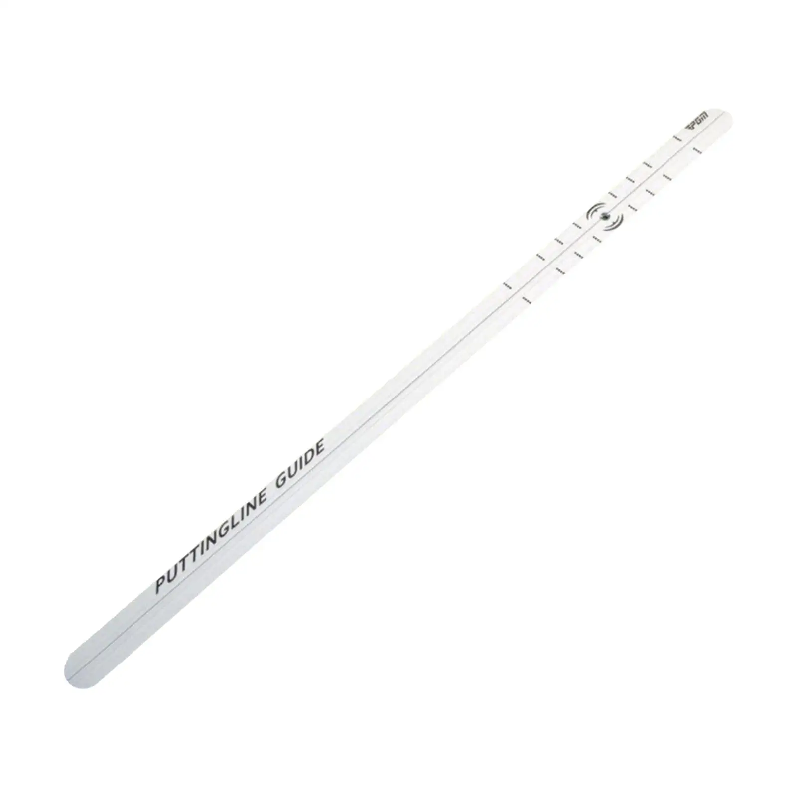 Aluminum Alloy Correction Putter Ruler Actuator Ruler for Practice Use