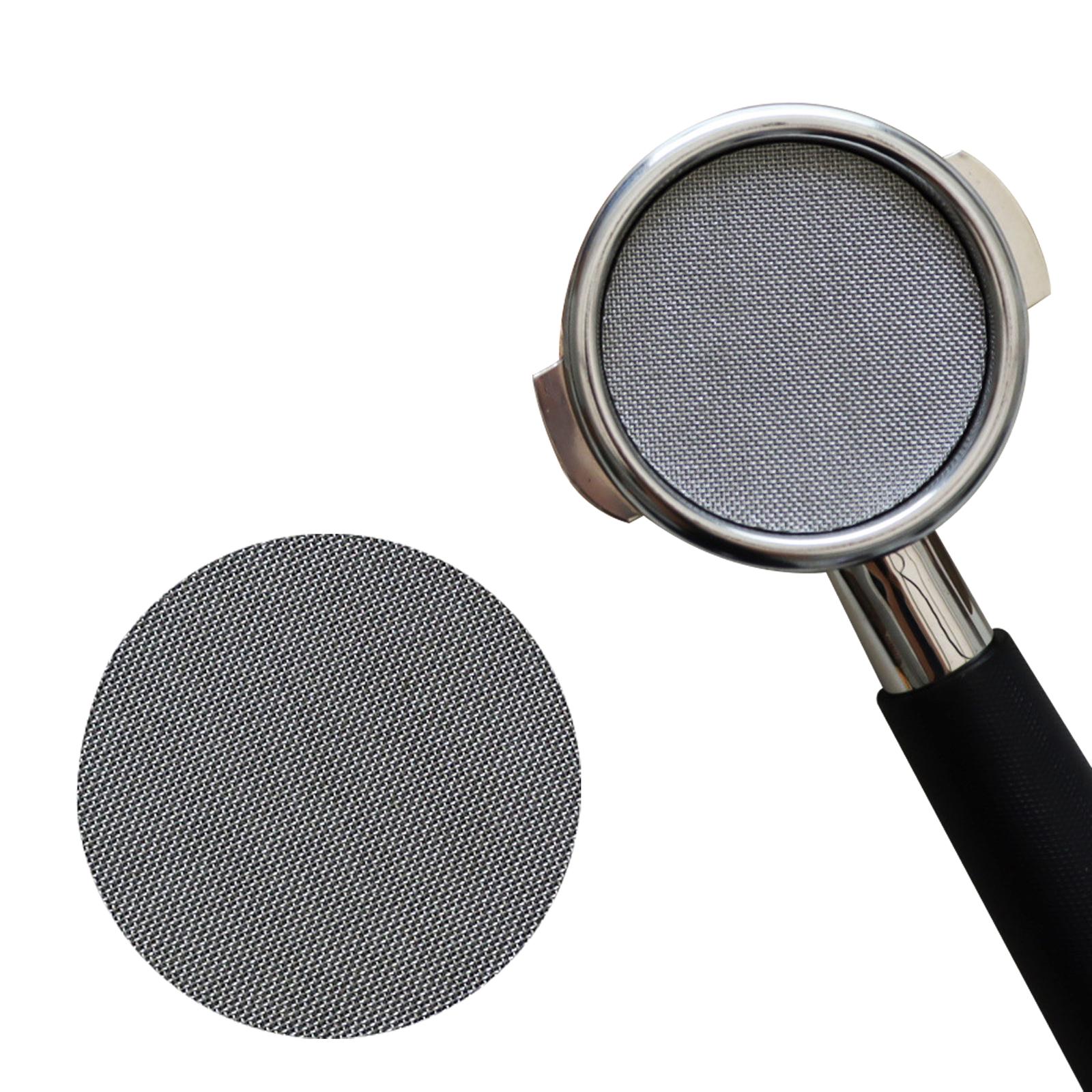 Coffee Portafilter Puck Screen Espresso Portafilter Lower Shower Screen Reusable Coffee Filter Replacement Coffee Machine