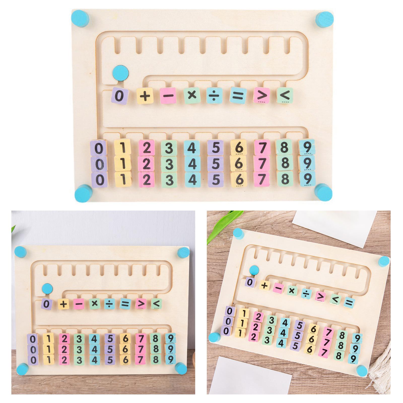 Mathematics Toys Calculation Math Toy for Boys Girls Children Birthday Gifts