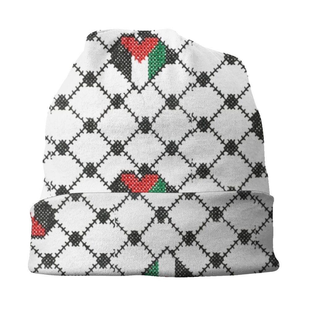 Palestinian Flag Heart Bonnet Homme 