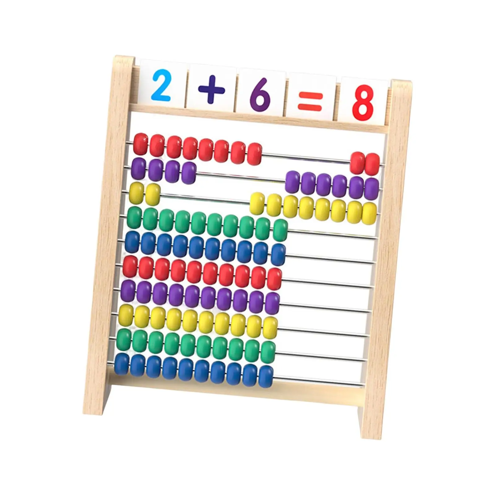 Preschool Learning Toy Counting Math Teaching Aids Math Learning Toys for Early Childhood Education Early Development Learning