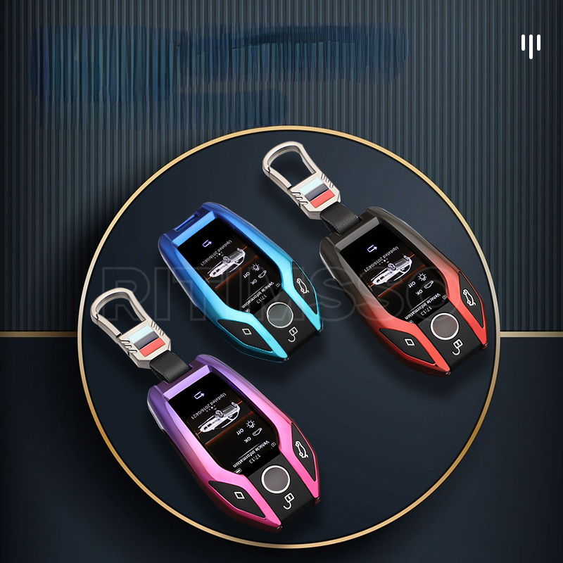 Copertura Della Cassa Chiave dell'automobile Sacchetto Chiave Per Bmw 1 3 5 7 Serie X1 X3 X5 X6 X7 F30 G20 F34 f31 G30 G01 F15 G05 I3 M4 Accessori Auto-Styling - S0a152cc08d7f4336a2c324cbb8a4dba9m