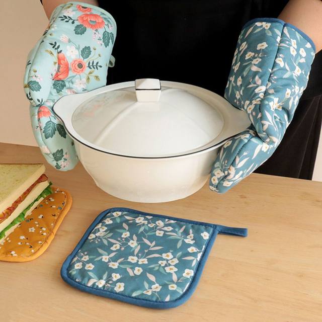 Anti-scalding Oven Gloves Mitts Kitchen Silicone Gloves Tray Dish Bowl  Holder Baking Insulation Hand Clip Pot Holder - AliExpress