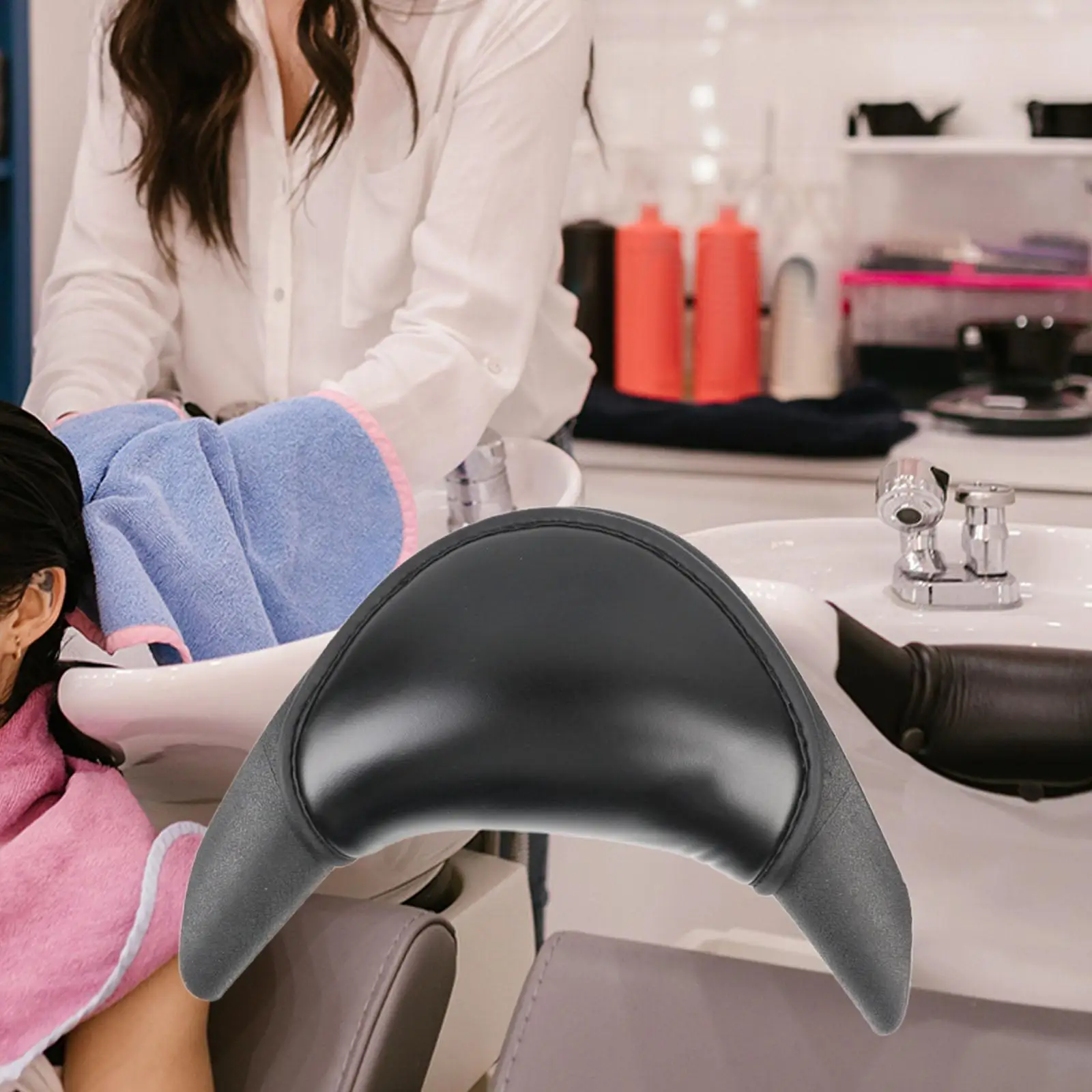  Salon Neck Rest Cushion,  Bowl Gripper Hairdressing Accessories.