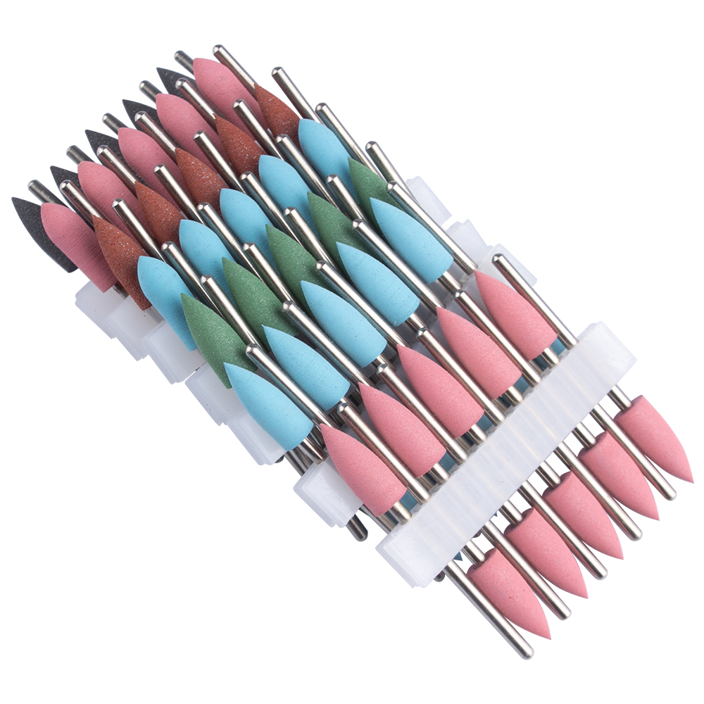 Best of 10pcs Nail Drill Bits Silicone Milling Cutter For Manicure Eletric Files Machine Accessories Nail Buffer Polisher Grinder Tool Reviews & Tips