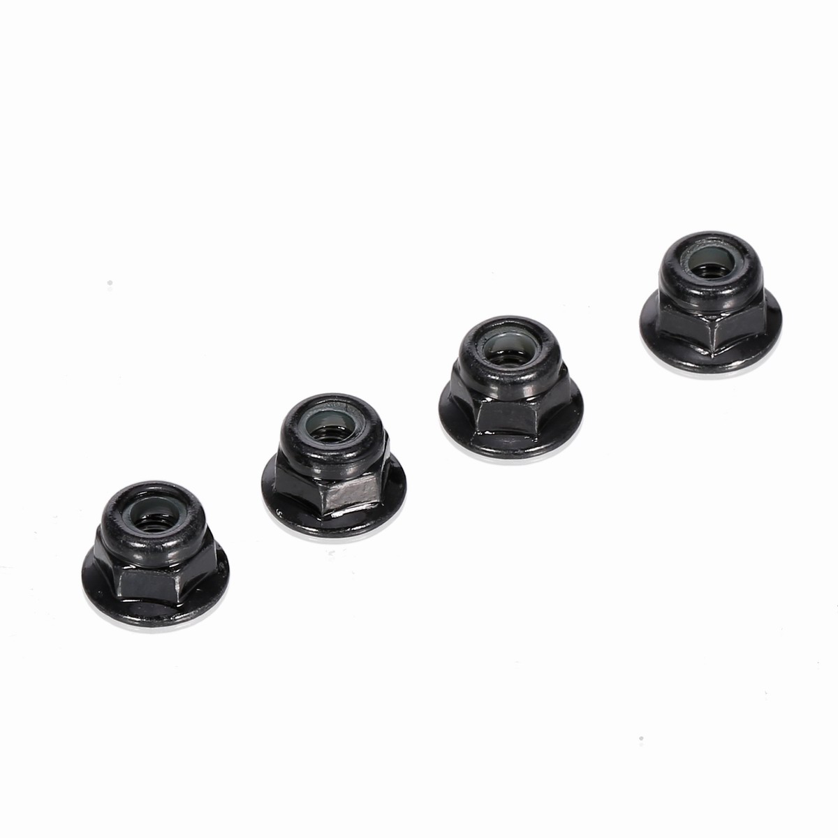 10 Stück M4 Radsicherungsmuttern 4 mm für TRAXXAS 2.0 # 8347 TRX4 TRX6 Axial SCX10 90046 1/10 RC Auto – Detail 6