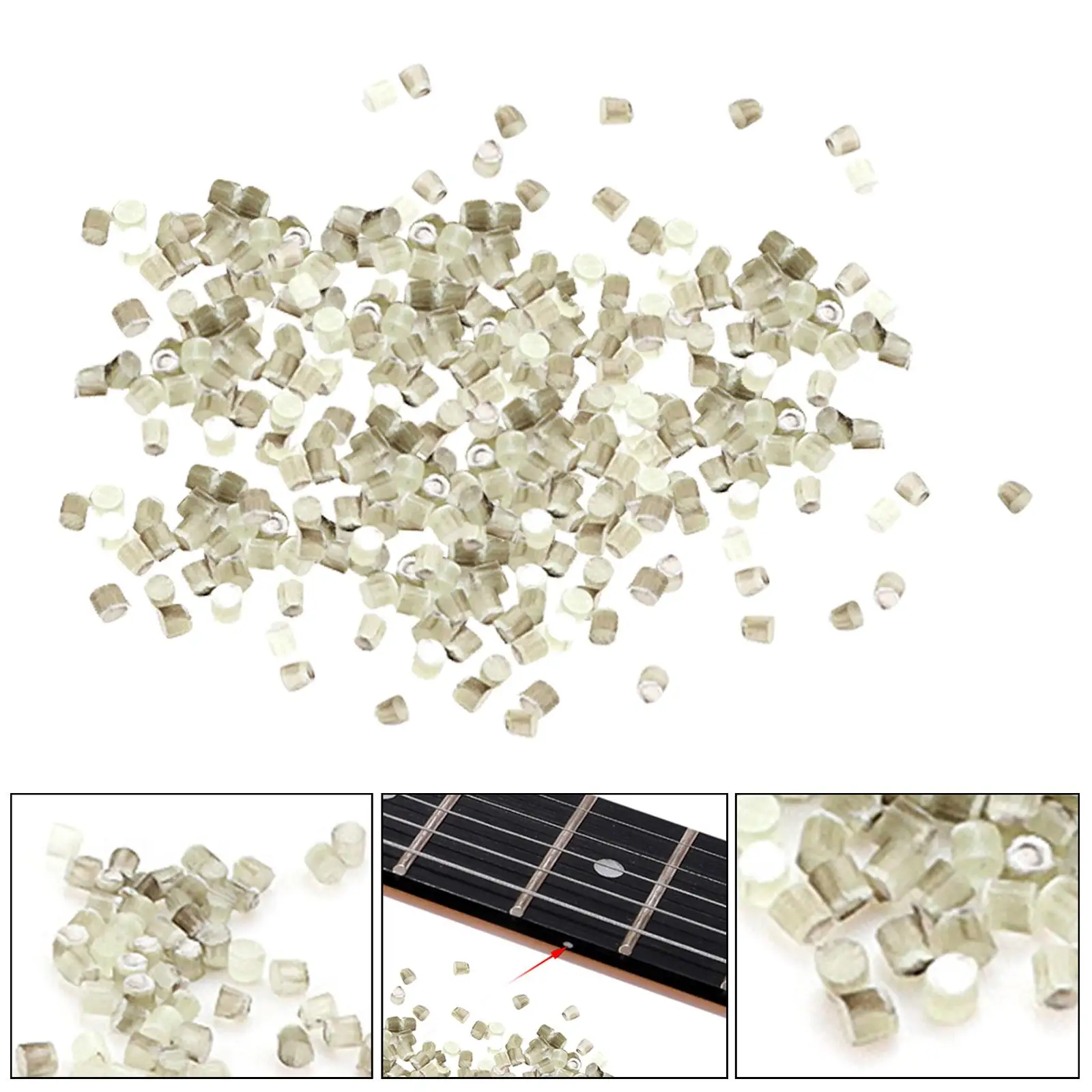 100x Inlay Fingerboard Dots Accessory Luthier Tools Fretboard Dots Decoration