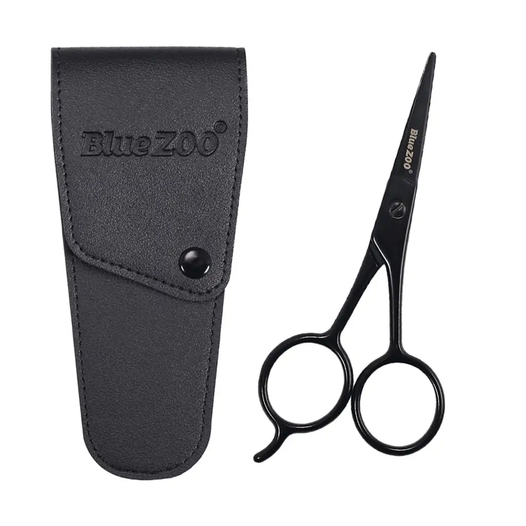 Facial Hair Scissors Stainless Steel Ears & Nose Eyebrow  Scissors