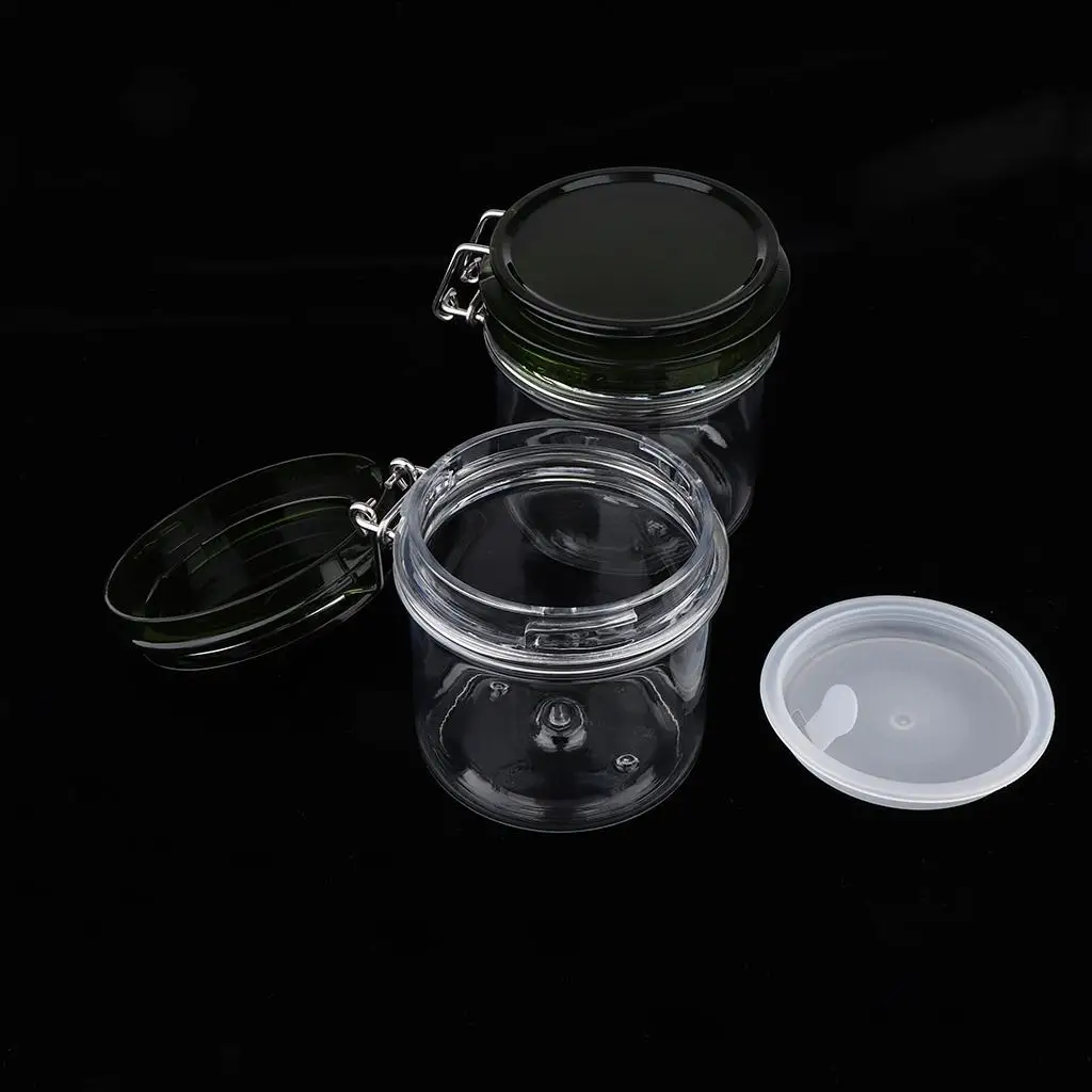 2Pcs 220ml Empty Makeup Storage Jar Pot  Mud Container 