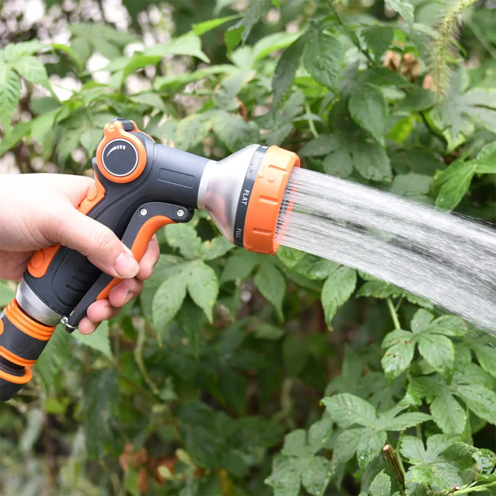 Garden Water Spray Sprinkler Water Hose Nozzle Heavy Duty Hand Sprayer