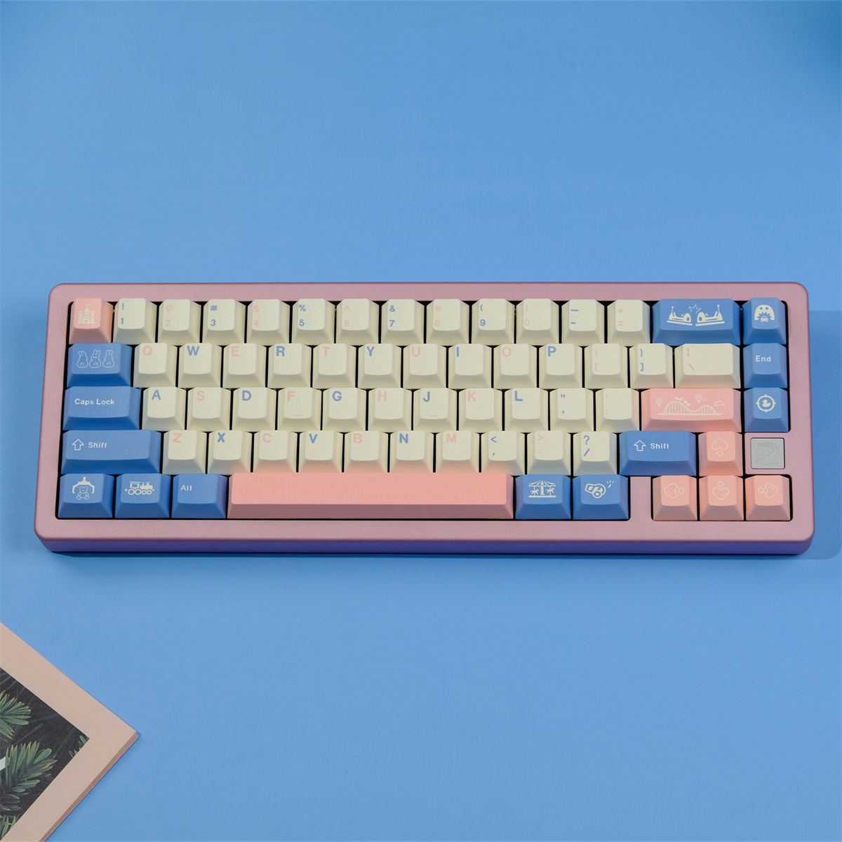 Keycaps Fantasia Inglês e Japonês, 129 Teclas,