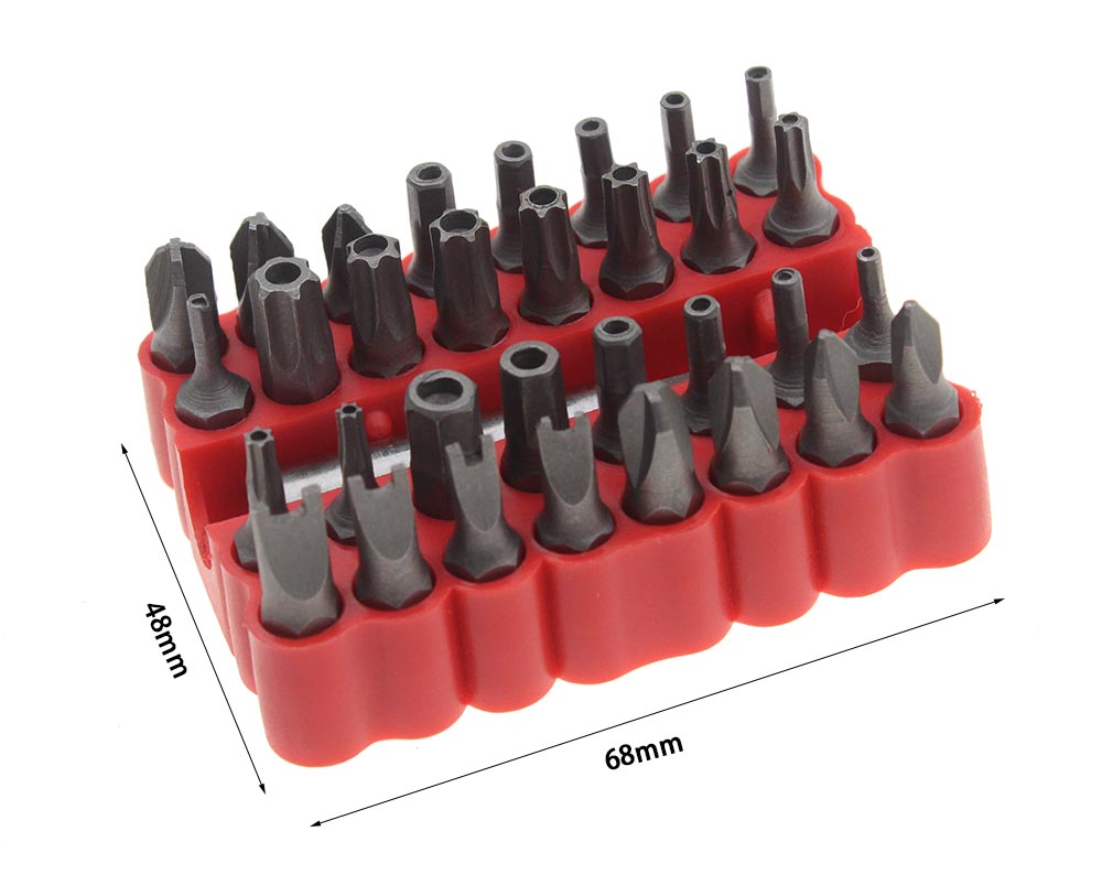 33-in-1-Hohlschraubendreher-Bit-Set für Sicherheitsschrauben, Sechskantschrauben-Bit-Set für elektrische Schraubendreher-Zubehörteile, 2 Ausführungen – Detail 8