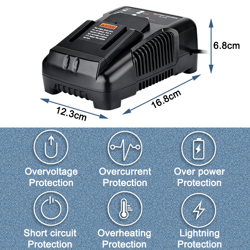 AEG RIDGID 14.4V 18V Li-Ion Bateria Ferramenta