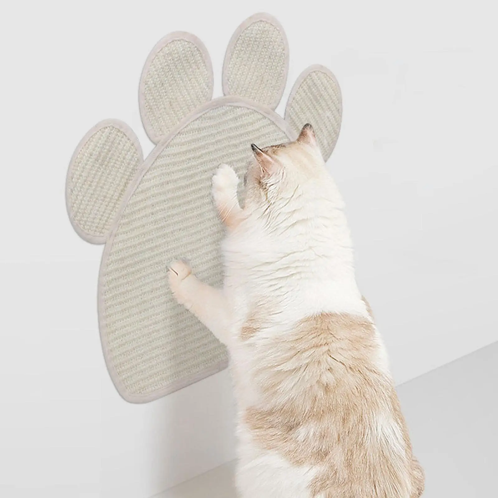 Cat Scratcher Mat Horizontal Anti Slip Protecting Kitty Scratching Pad Cat Scratch Rug Carpet for Chair Sofa Couch Floor Wall