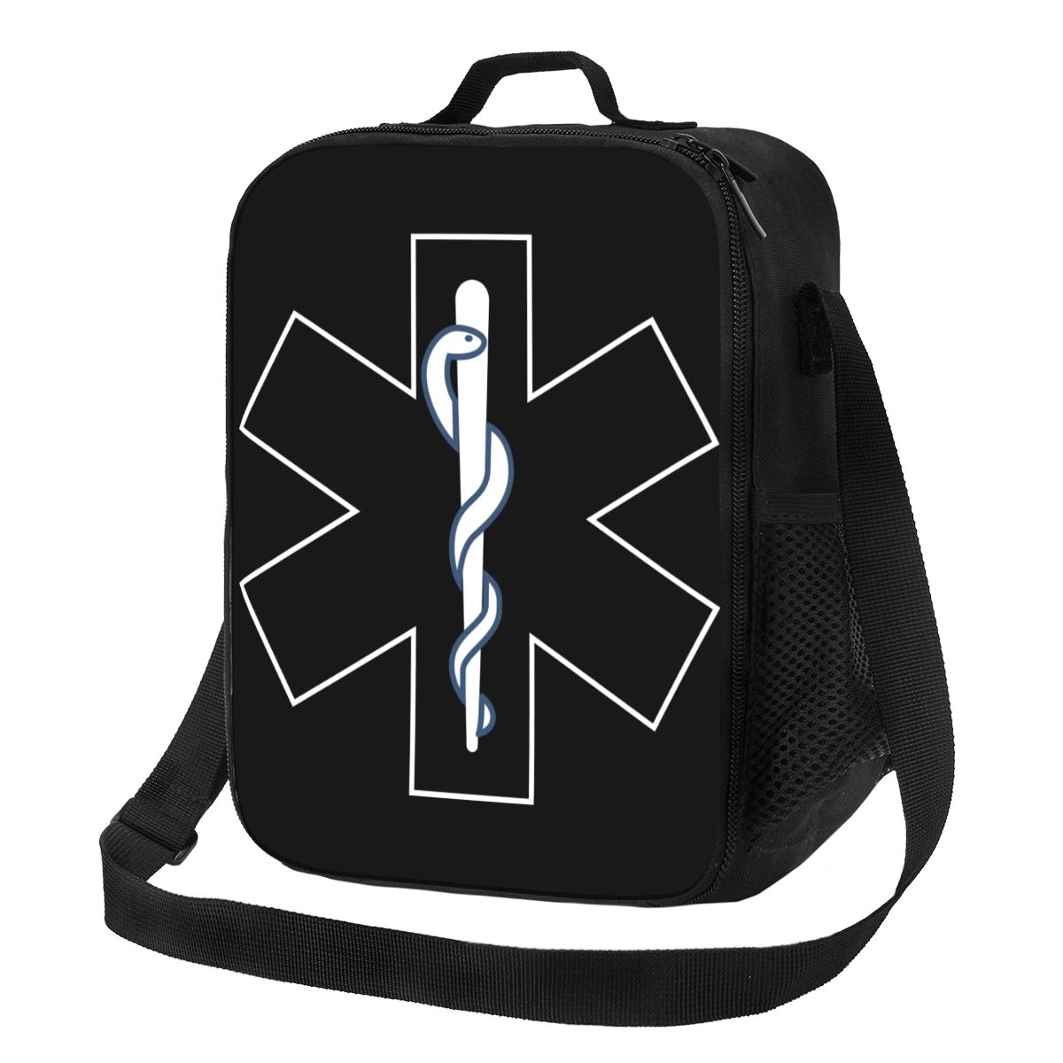 Custom Paramedic Star of Life Lunch Bag