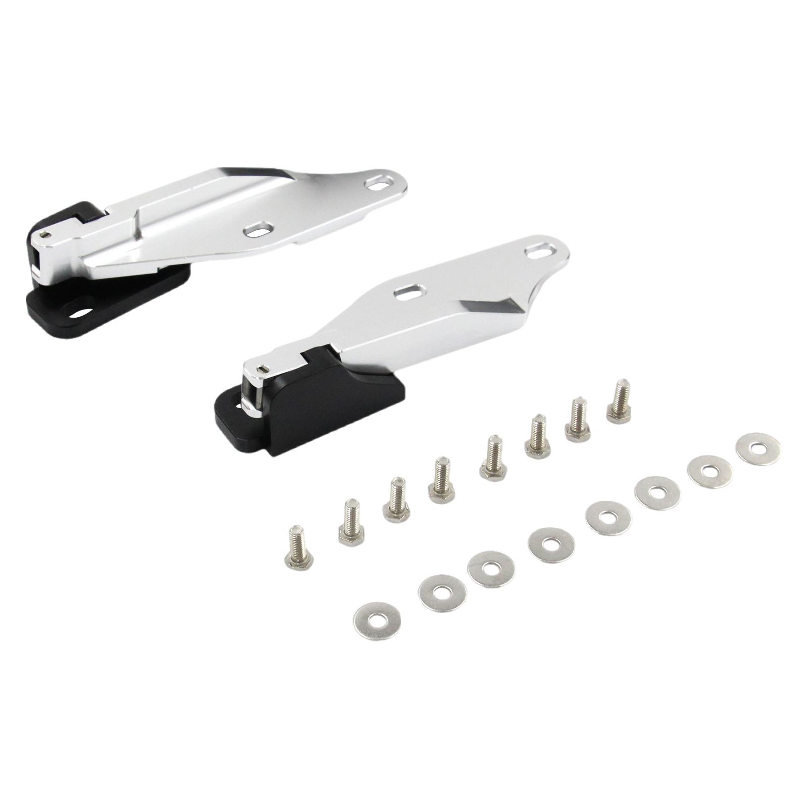 2x Quick Release Hood Hinge Bonnet Latch Vehicle with Screws Gaskets Accessory for Honda CRV RD Civic EK Repair Replaces